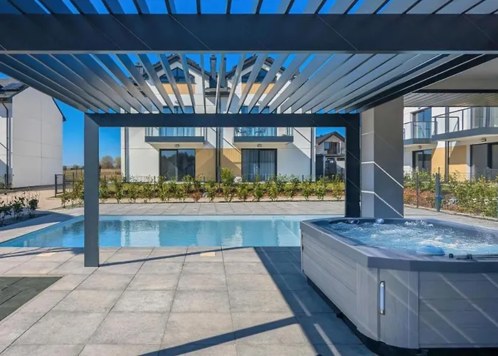 Borowikova Baltycka Oaza Basen Sauna Jacuzzi Appartement Tupadła